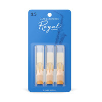D'ADDARIO RJB0315 ROYAL - ALTO SAX 1.5 3-Pack